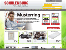 Tablet Screenshot of moebel-schulenburg.de